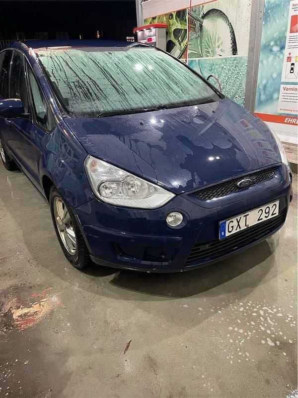 Blå Begagnad 2008 Ford S-MAX S Minibuss | 35 000 kr (Bra pris) - Bild 1/4