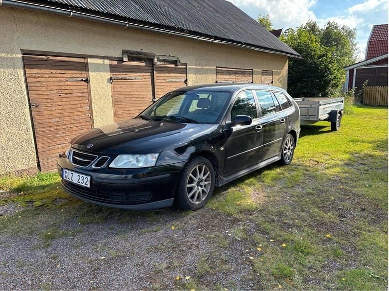 Svart Begagnad 2006 Saab 9-3 Linear Kombi | 10 000 kr (Bra pris) - Bild 1/3