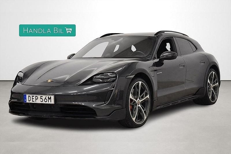 Begagnad Porsche Taycan Cross Turismo 319 kW (435 HK) 2021 Mörkgrå Kombi