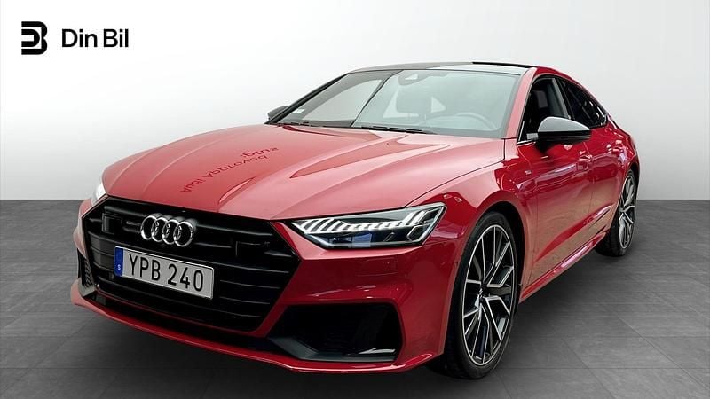 Röd Begagnad 2018 Audi A7 Sportback Premium Halvkombi | 419 000 kr (Marknadspris) - Bild 1/4