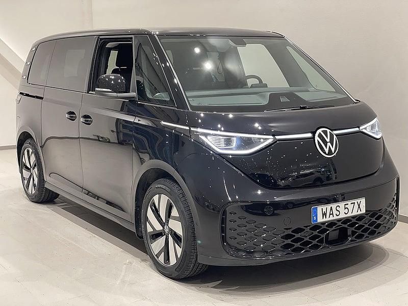 Svart Begagnad 2023 VW ID. Buzz Minibuss | 459 900 kr - Bild 1/3