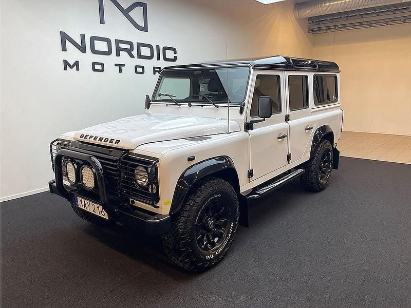 Begagnad Land Rover Defender 122 HK (89 kW) 2015 Vit SUV