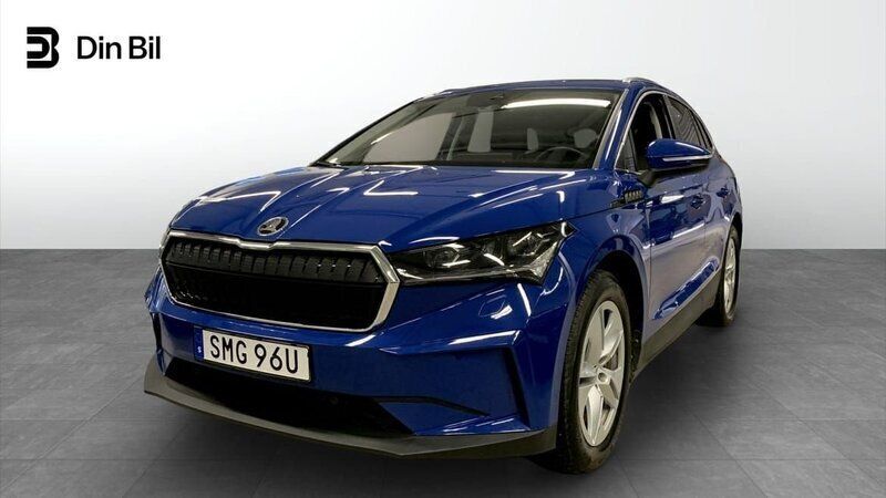 Blå Begagnad 2021 Skoda Enyaq iV SUV | 374 000 kr (Superpris) - Bild 1/3