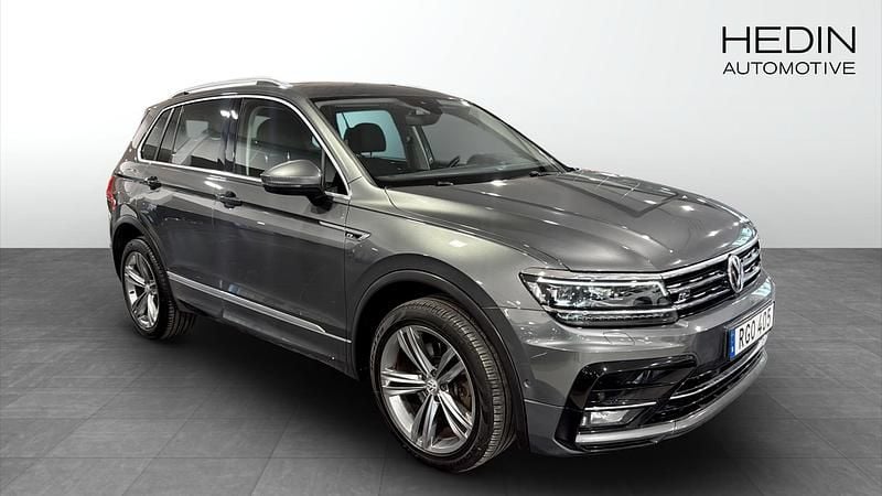 Begagnad VW Tiguan R-line 190 HK (139 kW) 2017 Silver SUV