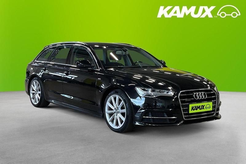Svart Begagnad 2017 Audi A6 Sport Kombi | 194 800 kr (Marknadspris) - Bild 1/4