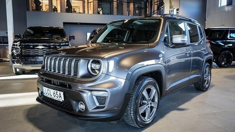 Begagnad Jeep Renegade Limited 150 HK (110 kW) 2021 Mörkgrå SUV