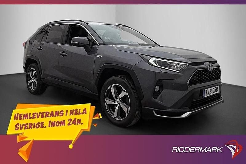 Grå Begagnad 2021 Toyota RAV4 Hybrid Edition SUV | 319 800 kr (Bra pris) - Bild 1/3
