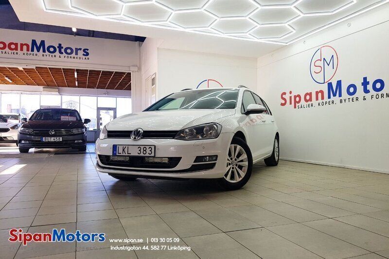 Vit Begagnad 2013 VW Golf VII GT Kombi | 99 000 kr (Marknadspris) - Bild 1/4