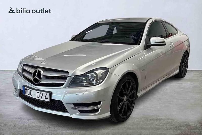 Silver Begagnad 2012 Mercedes C180 Sportkupé | 149 000 kr - Bild 1/1
