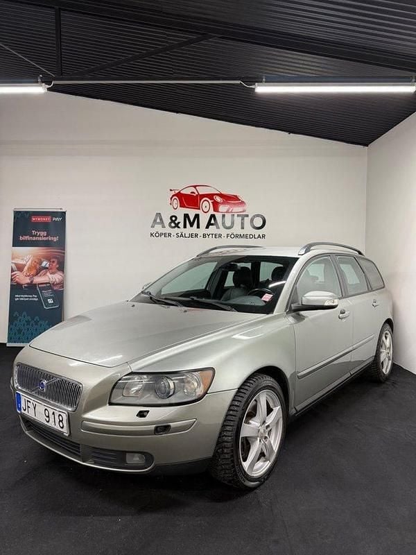 Grön Begagnad 2007 Volvo V50 Summum Kombi | 44 700 kr (Bra pris) - Bild 1/4