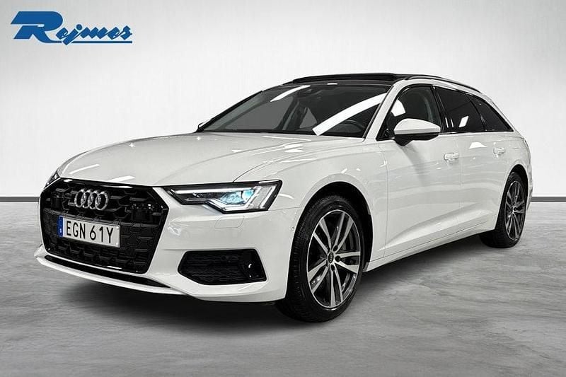 Vit Begagnad 2024 Audi A6 Kombi | 499 800 kr (Lite dyr) - Bild 1/4