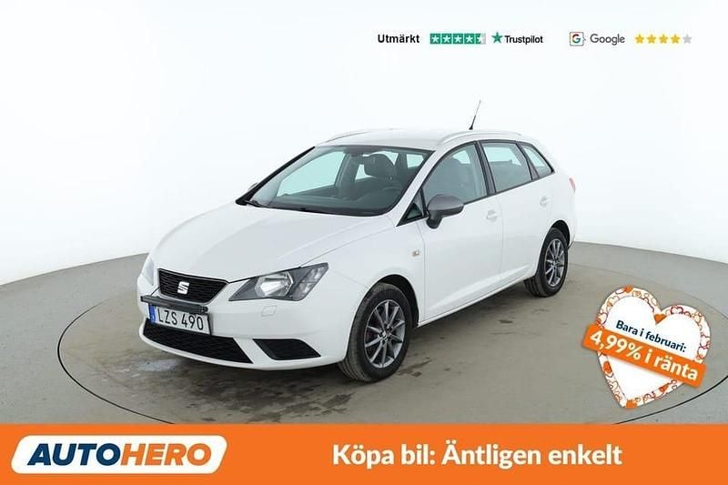 Begagnad Seat Ibiza Style 112 HK (82 kW) 2016 Vit