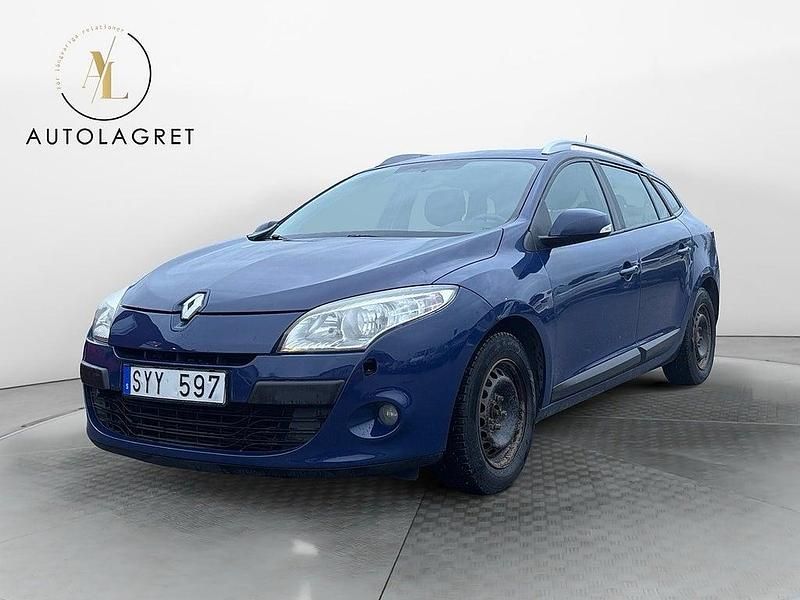 Mörkblå Begagnad 2010 Renault Mégane GrandTour Kombi | 37 900 kr (Marknadspris) - Bild 1/4