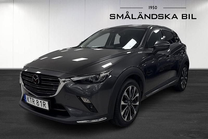 Grå metallic Begagnad 2019 Mazda CX-3 SUV | 169 900 kr (Marknadspris) - Bild 1/4