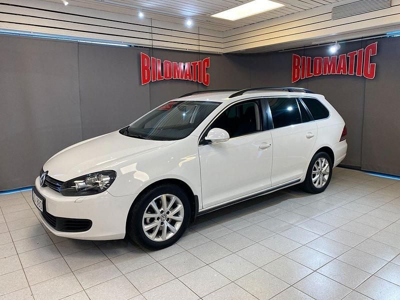 Vit Begagnad 2010 VW Golf VI Kombi | 69 000 kr (Lite dyr) - Bild 1/4
