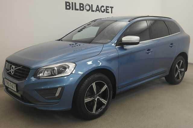 Blå Begagnad 2016 Volvo XC60 R-Design SUV | 199 800 kr (Dyr) - Bild 1/4
