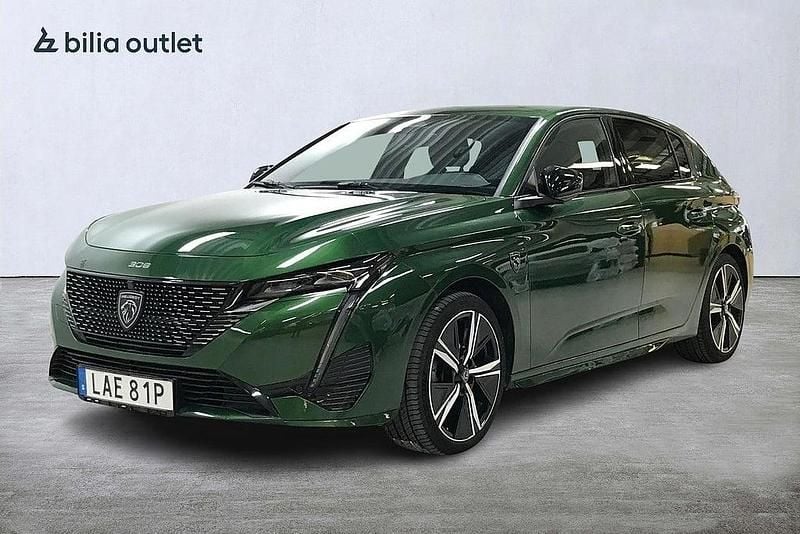 Begagnad Peugeot 308 GTi 131 HK (96 kW) 2023 Grön Halvkombi