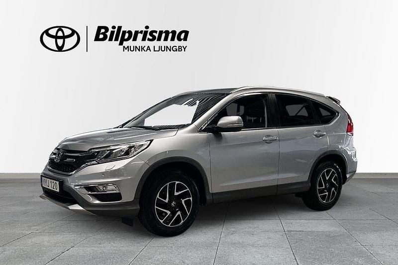 Silver Begagnad 2017 Honda CR-V Elegance Plus SUV | 189 900 kr (Bra pris) - Bild 1/4