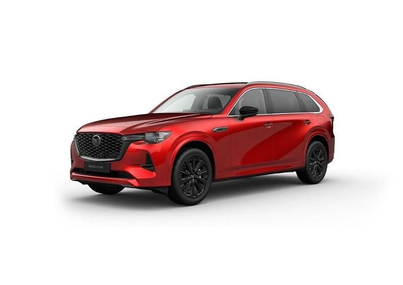 Röd (artisan red) Ny 2025 Mazda CX-80 Homura-Line SUV | 697 600 kr (Lite dyr) - Bild 1/1