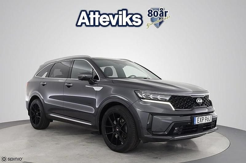 Grå Begagnad 2020 Kia Sorento SUV | 399 900 kr (Dyr) - Bild 1/4