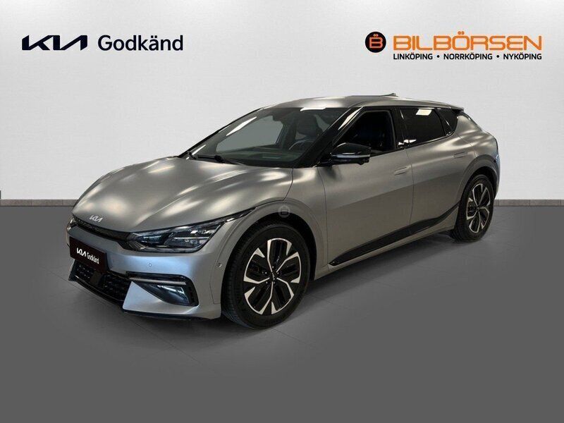 Grå Begagnad 2022 Kia EV6 4 SUV | 439 900 kr (Marknadspris) - Bild 1/4