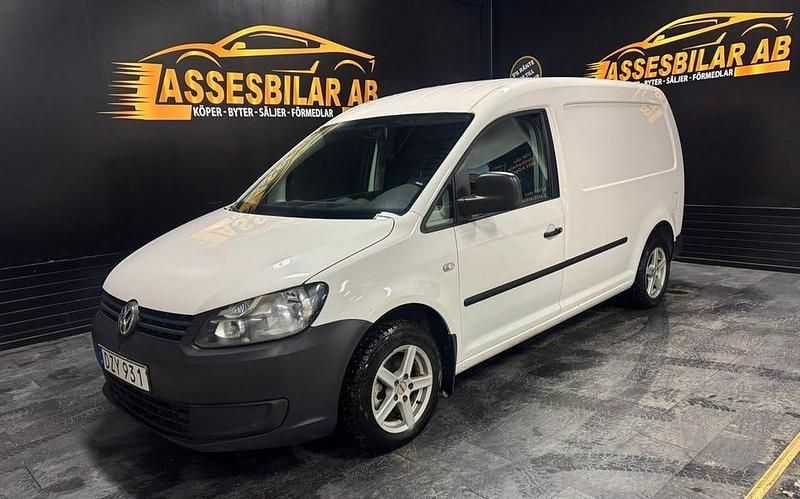 Vit Begagnad 2013 VW Caddy Maxi Minibuss | 79 900 kr (Marknadspris) - Bild 1/1