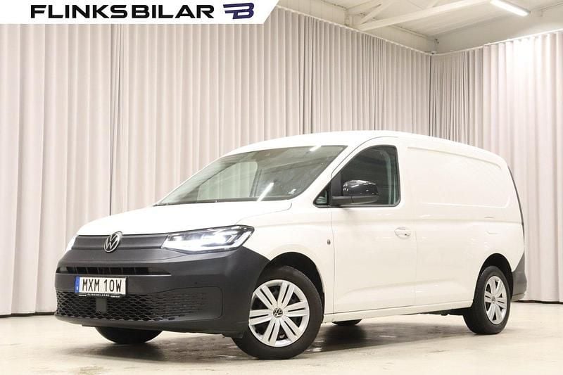 Vit Begagnad 2022 VW Caddy Maxi Minibuss | 259 800 kr (Marknadspris) - Bild 1/4