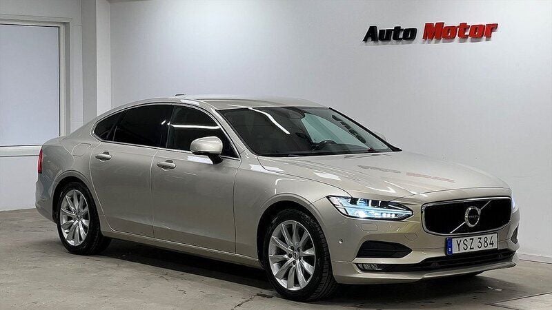 Ljusbrun Begagnad 2017 Volvo S90 Momentum Sedan | 239 900 kr (Marknadspris) - Bild 1/3