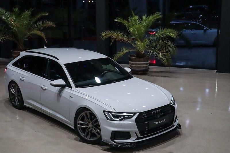 Vit Begagnad 2018 Audi A6 S-Line Kombi | 328 000 kr - Bild 1/4