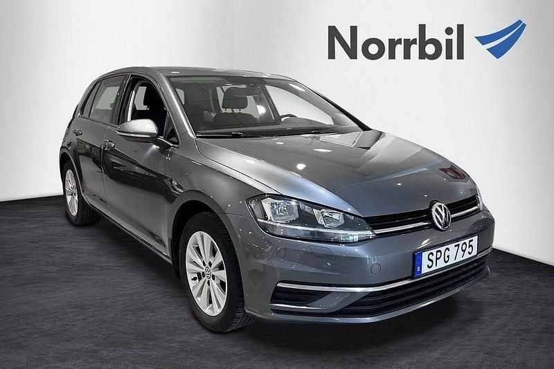 Begagnad VW Golf VII 110 HK (80 kW) 2017 Mörkgrå Halvkombi