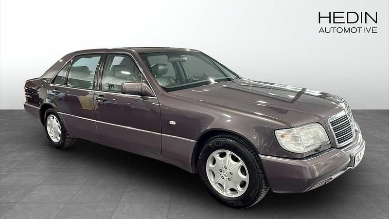 Begagnad Mercedes S600 408 HK (300 kW) 1991 Grå metallic Sedan