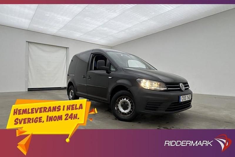 Svart Begagnad 2019 VW Caddy Minibuss | 109 800 kr (Marknadspris) - Bild 1/3