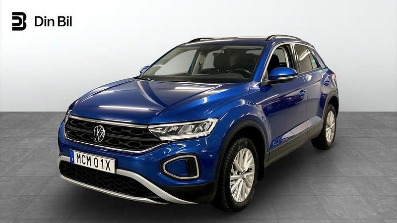 Blå Begagnad 2022 VW T-Roc SUV | 229 900 kr (Marknadspris) - Bild 1/4