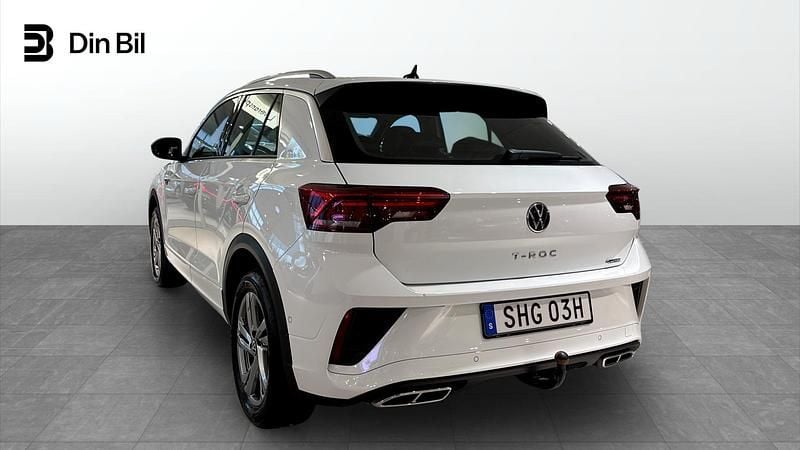 Begagnad VW T-Roc R-line 150 HK (110 kW) 2024 Vit SUV