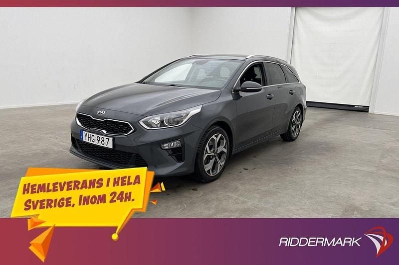 Grå Begagnad 2018 Kia Ceed Sportswagon Advance Kombi | 174 800 kr (Marknadspris) - Bild 1/3