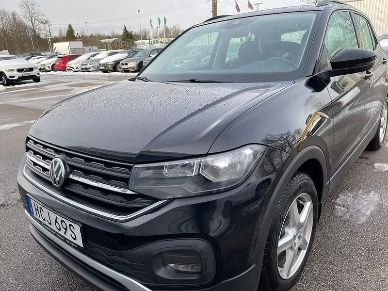 Svart Begagnad 2020 VW T-Cross SUV | 155 000 kr (Marknadspris) - Bild 1/2