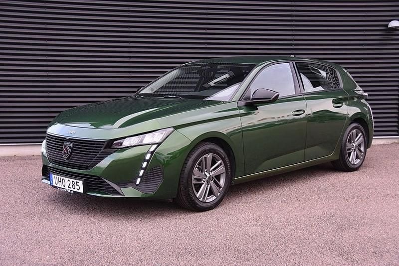 Grön Begagnad 2022 Peugeot 308 Halvkombi | 199 900 kr (Bra pris) - Bild 1/4