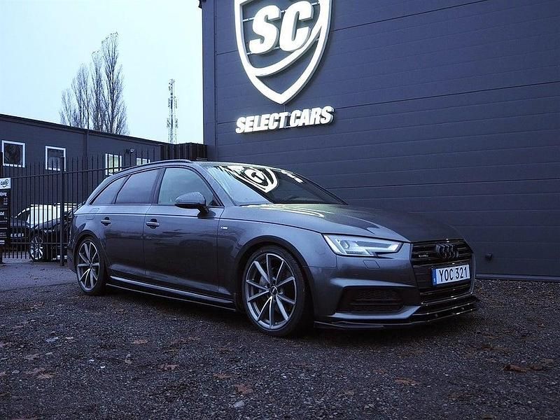 Grå Begagnad 2017 Audi A4 S-Line Kombi | 229 900 kr (Dyr) - Bild 1/4