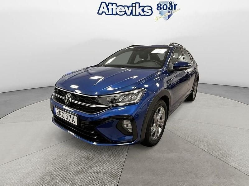 Blå Begagnad 2022 VW Taigo R-line SUV | 226 900 kr (Marknadspris) - Bild 1/4
