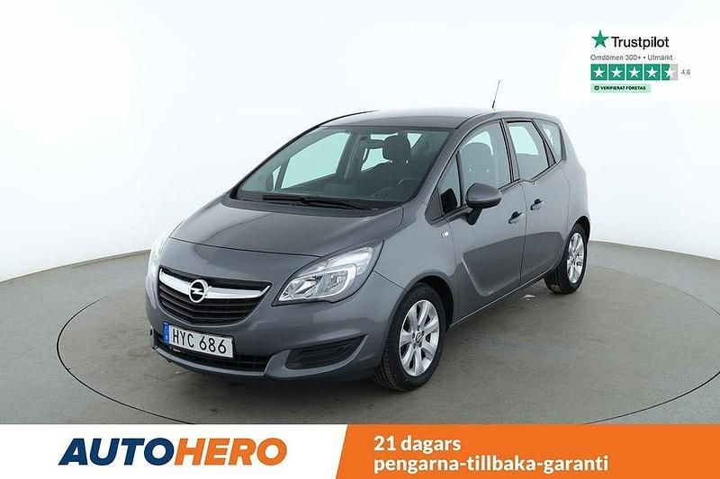 Grå Begagnad 2016 Opel Meriva Enjoy Minibuss | 108 000 kr (Bra pris) - Bild 1/4