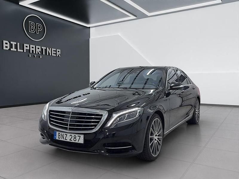 Svart Begagnad 2014 Mercedes S500 SE Sedan | 399 900 kr (Superpris) - Bild 1/3