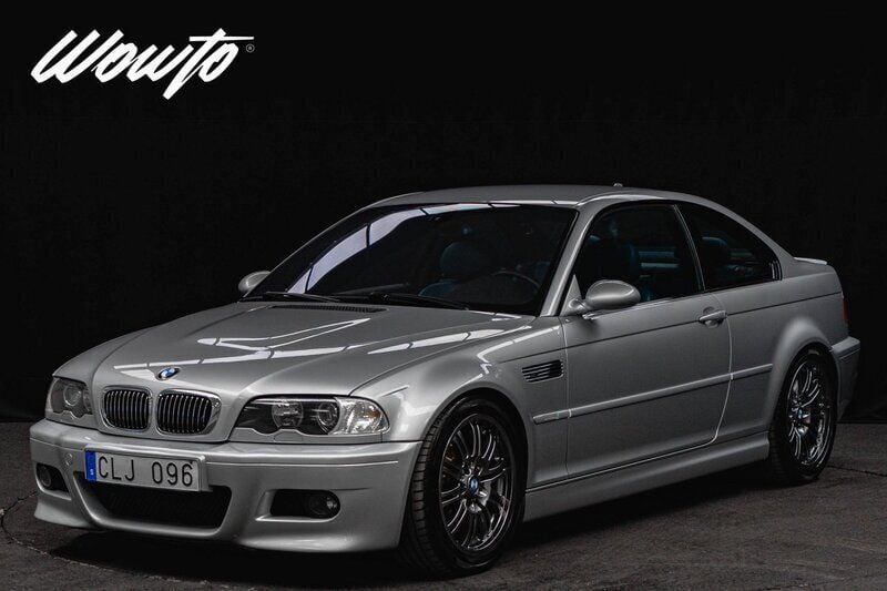 Silver Begagnad 2002 BMW M3 Sport Line Sportkupé | 359 800 kr - Bild 1/3