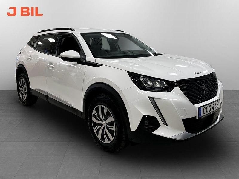 Vit Begagnad 2019 Peugeot 2008 Allure SUV | 169 900 kr (Lite dyr) - Bild 1/3