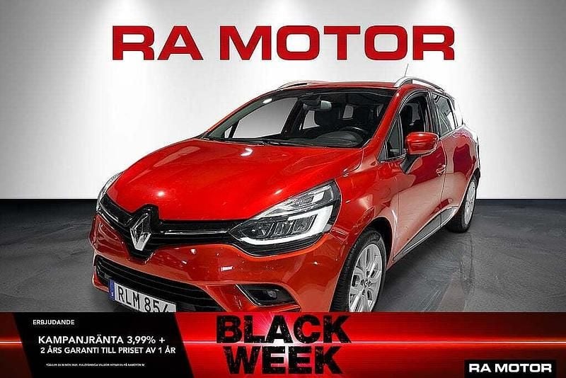Röd Begagnad 2017 Renault Clio GrandTour Kombi | 109 900 kr (Bra pris) - Bild 1/4