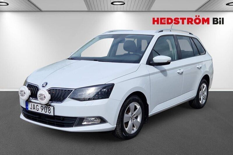 Vit Begagnad 2015 Skoda Fabia Kombi | 99 000 kr (Marknadspris) - Bild 1/4