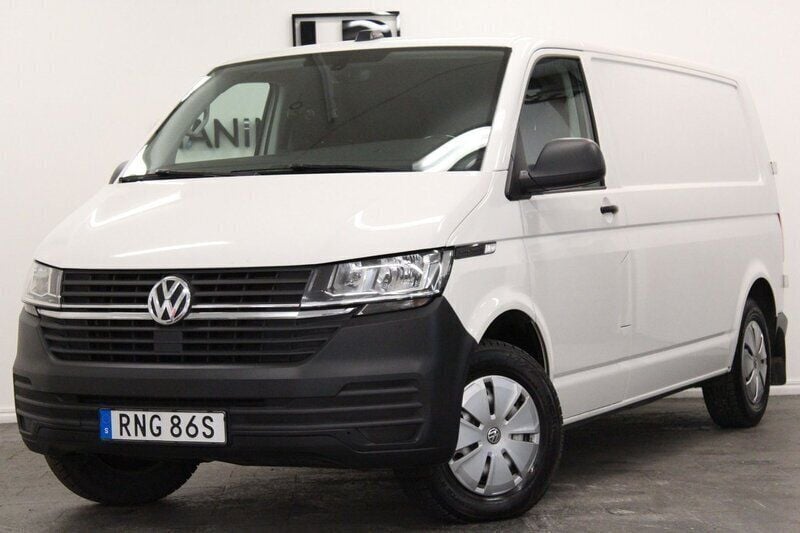 Vit Begagnad 2022 VW T6.1 Van | 189 900 kr (Superpris) - Bild 1/4