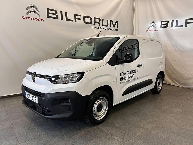 Ny Citroën Berlingo 102 HK (75 kW) 2025 Vit kaolin Minibuss