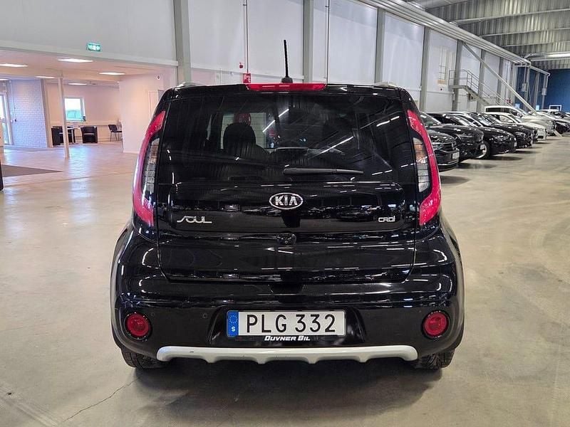 Begagnad Kia Soul Advance 136 HK (100 kW) 2017 Svart SUV