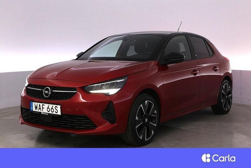 Röd Begagnad 2022 Opel Corsa-e Halvkombi | 179 900 kr (Marknadspris) - Bild 1/4