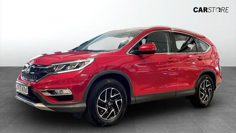Röd (red) Begagnad 2016 Honda CR-V Elegance SUV | 169 500 kr (Superpris) - Bild 1/4